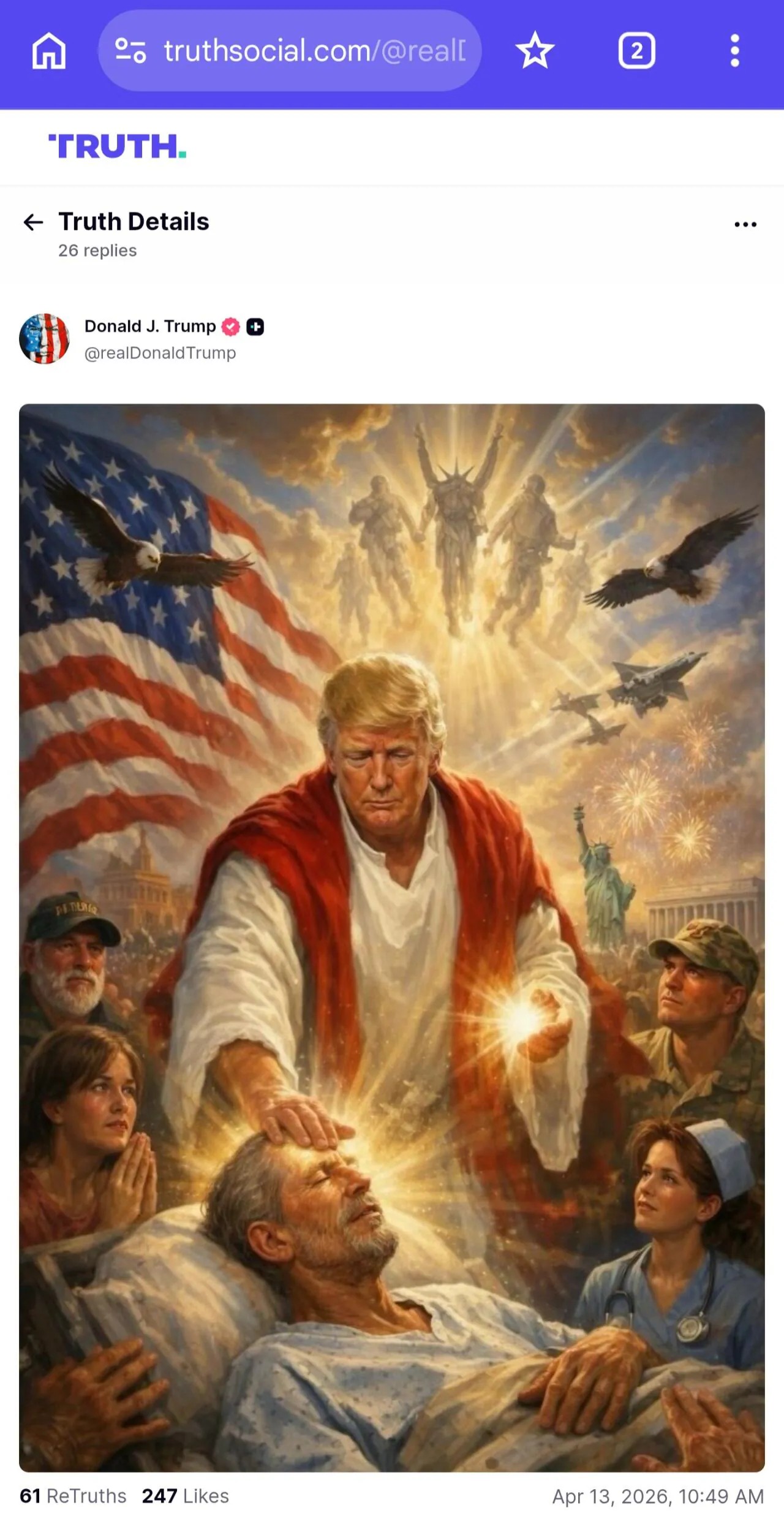 SPORTS SOS | [속보] 본인을 구세주라고 생각하는 트럼프 정보