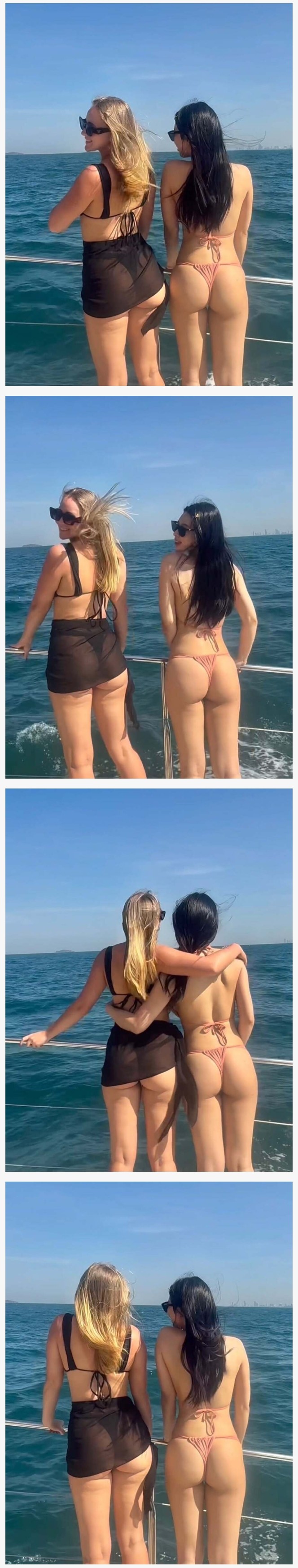 SPORTS SOS | 동양녀 vs 서양녀 비키니 몸매 대결