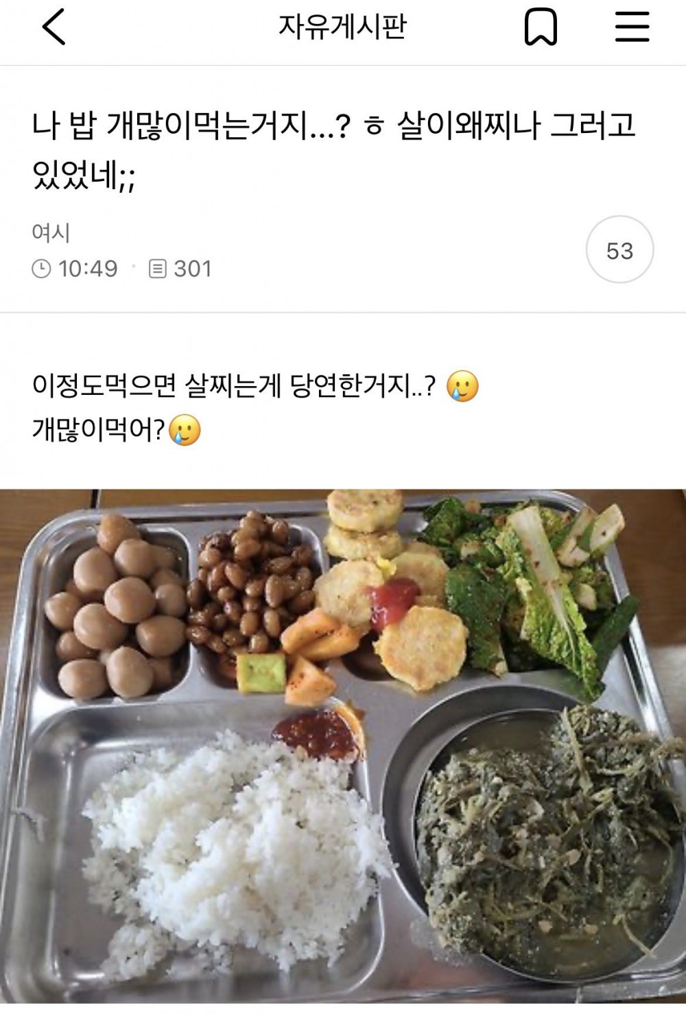 SPORTS SOS | 나 밥 개많이 먹는 거지? 살이 왜 찌나 그러고 있었네;; (필독)