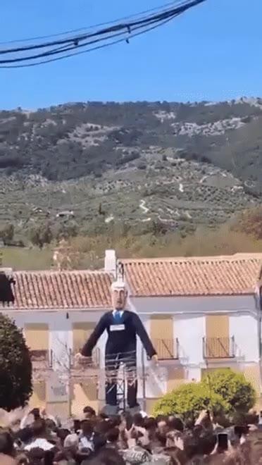 SPORTS SOS | 스페인 지역 축제서 네타냐후 인형 폭파..이스라엘 반발 확인 필수