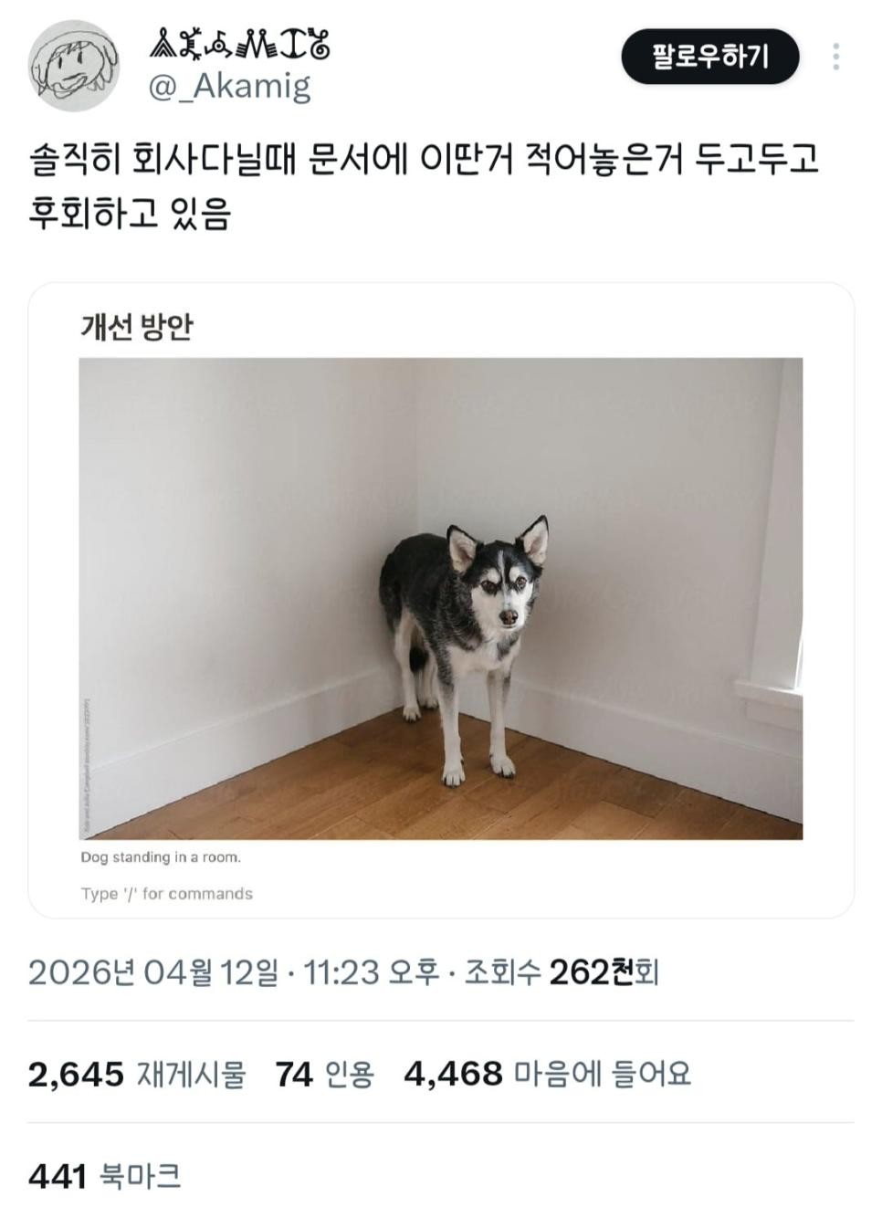 SPORTS SOS | 어느 트위터 유저가 두고 두고 후회하는 일 정보