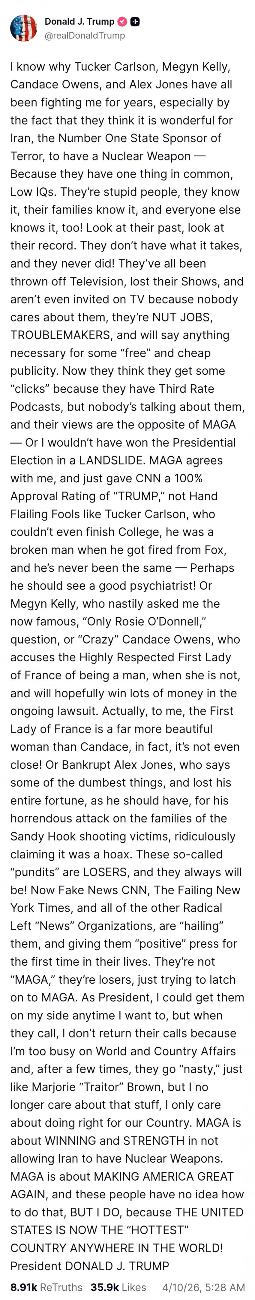 SPORTS SOS | 정신적으로 붕괴된 트럼프 (필독)