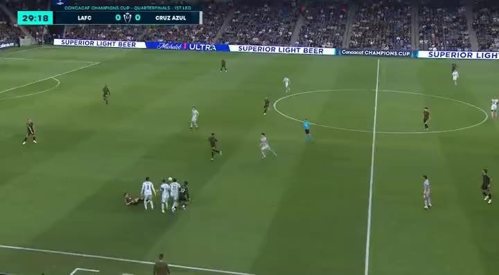 SPORTS SOS | 오늘자 북중미 챔스 8강 1차전 선제골 넣는 LAFC 손흥민.MP4 확인 필수