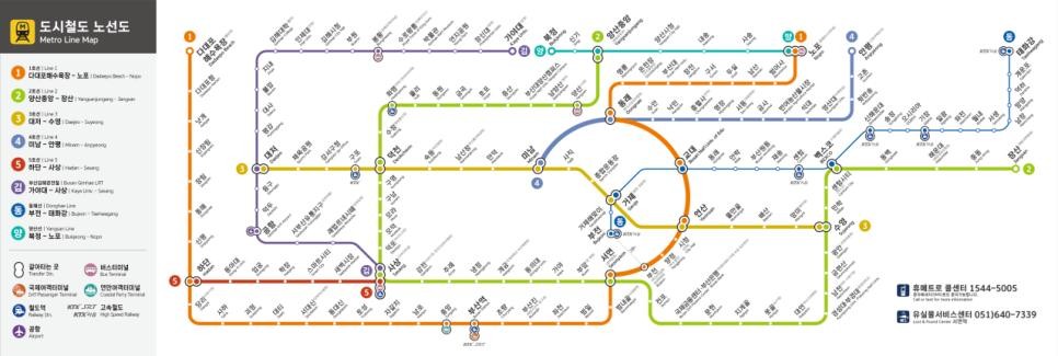 SPORTS SOS | 부산 지하철 신규 노선도 정보