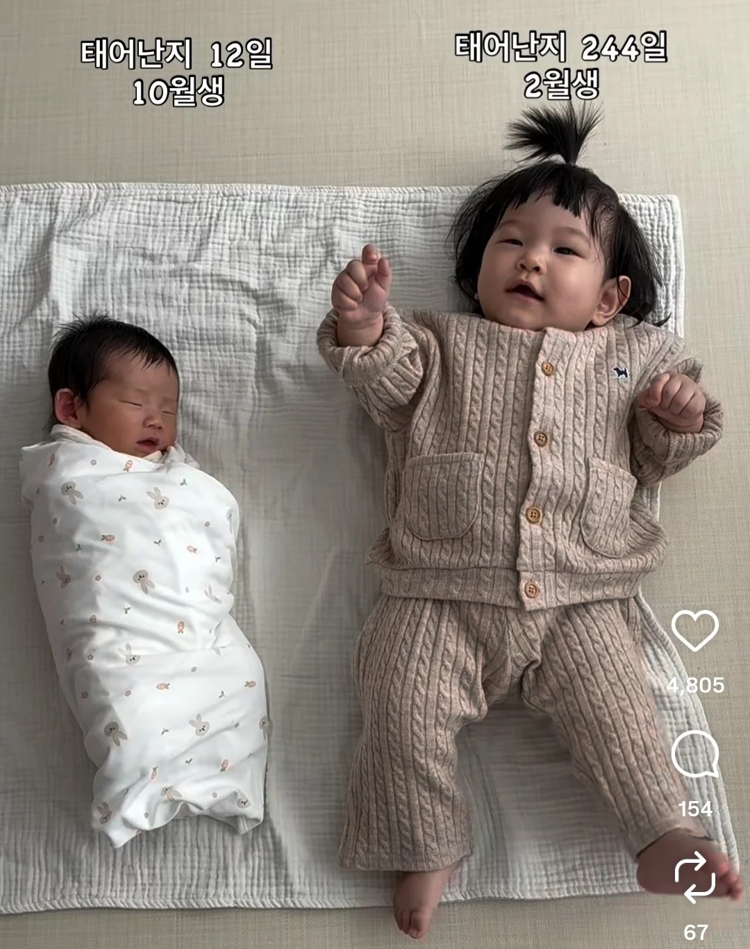 SPORTS SOS | 아기들을 개월수로 말하는 이유 정보