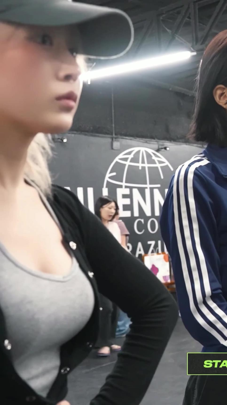 SPORTS SOS | 연습실 오해원 완전 카리나인줄 ㄷㄷㄷ