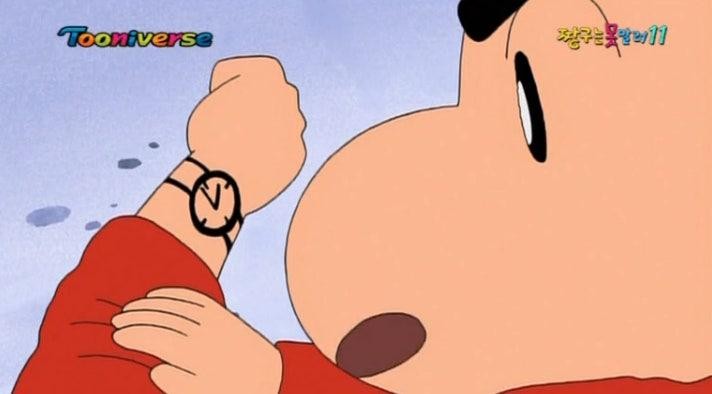 SPORTS SOS | 실제로 출시된 짱구 손목시계.jpg 정보