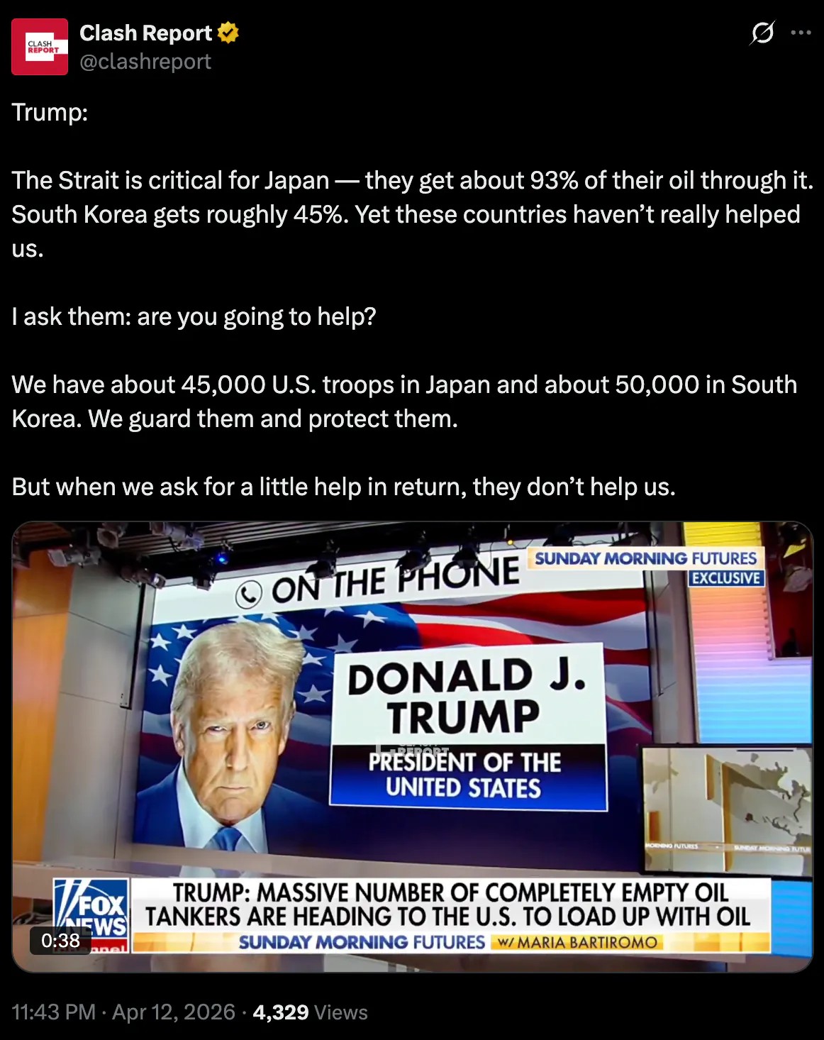 SPORTS SOS | [실시간]트럼프, "한국,일본에 큰 불만이다." (필독)