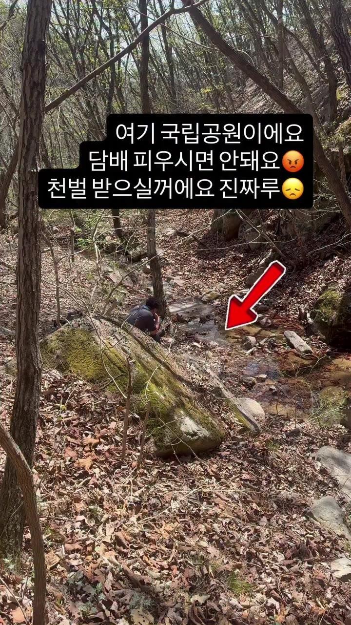 SPORTS SOS | 국립공원에서 담배 피는 아재.mp4