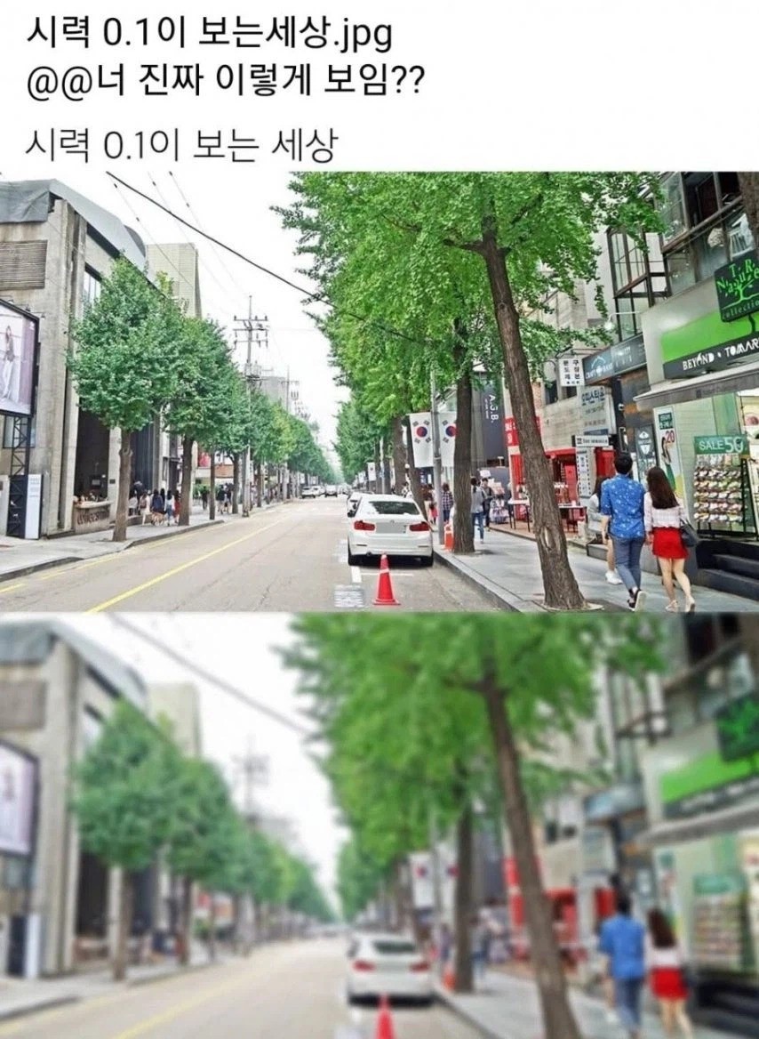 SPORTS SOS | 시력 0.1이 보는세상 정보