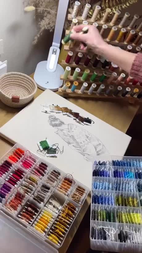 SPORTS SOS | 엄청난 인내심이 필요하다는 바느질 미술 [속보]