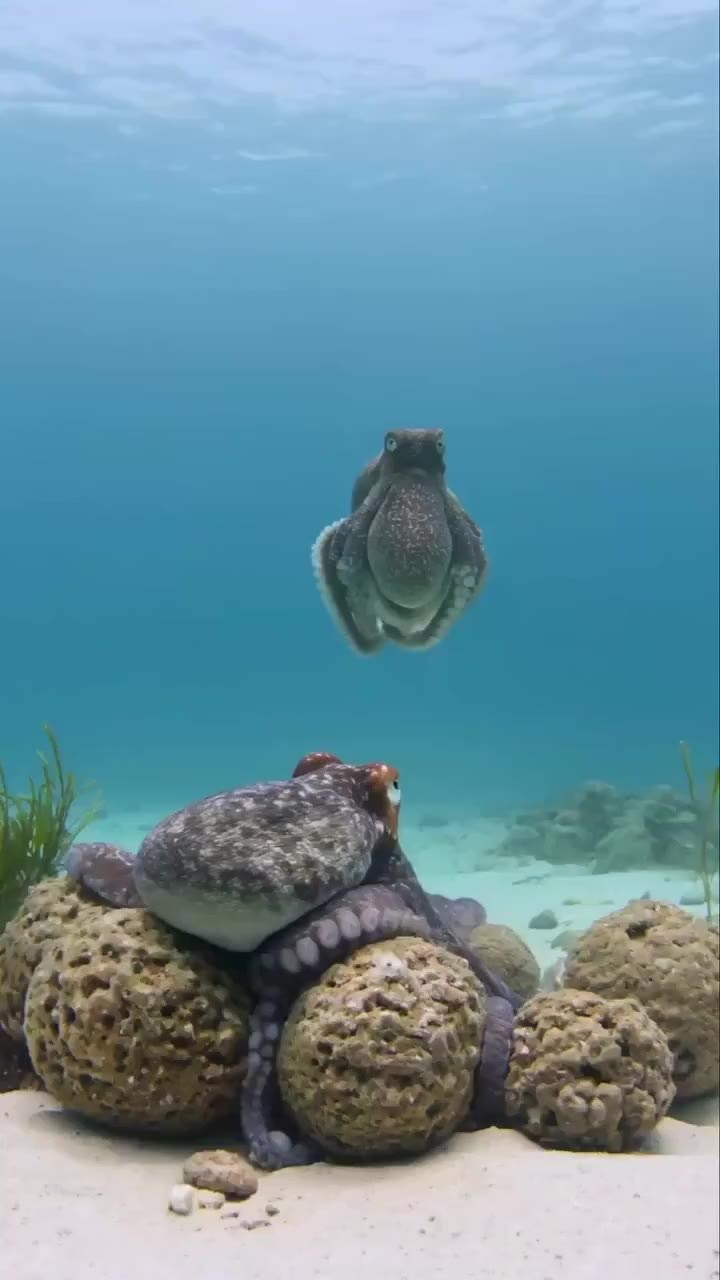 SPORTS SOS | 맘에안드는 수컷이 대쉬할때 암컷 문어가 하는 짓.mp4 [속보]